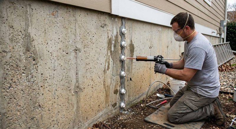 Basement Crack Repair in Fort Collins, CO