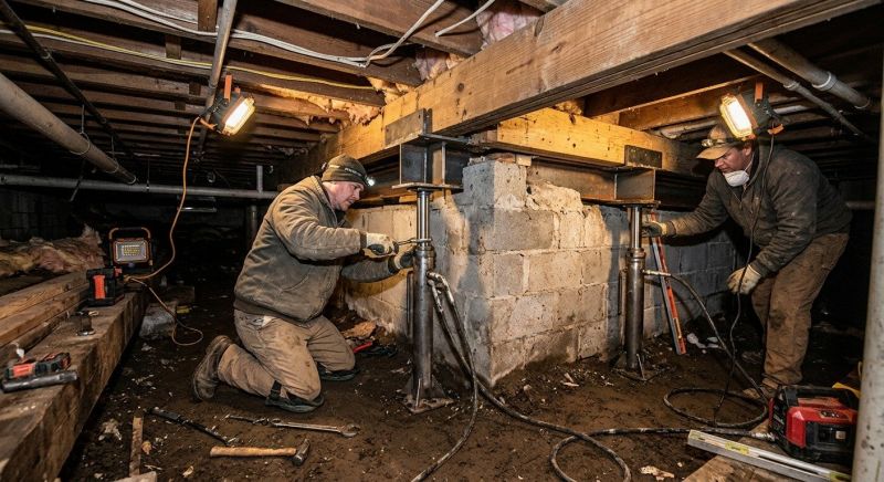 Basement Underpinning in Sarasota, FL