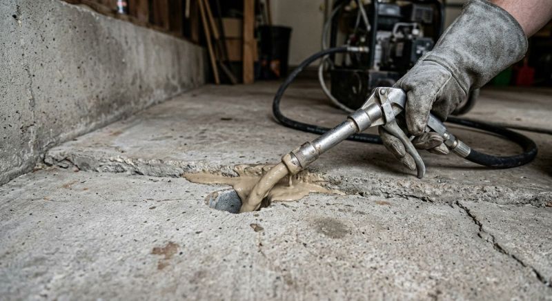 Concrete Settlement Repair in Corpus Christi, TX