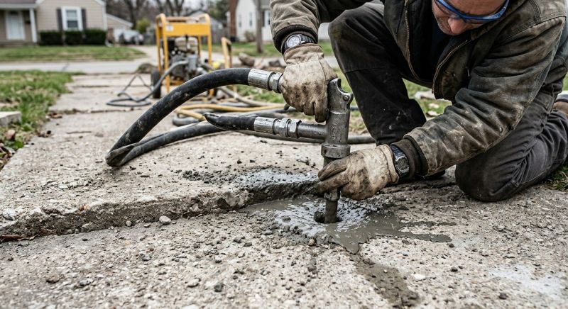 Concrete Slab Jacking in Corpus Christi, TX
