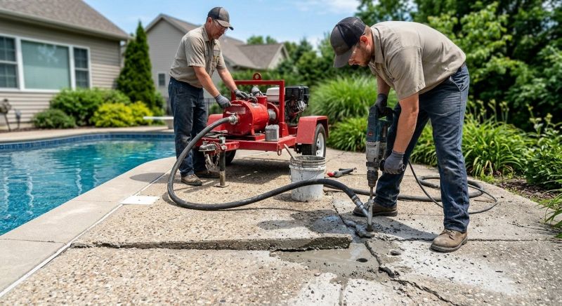 Porch Leveling in Des Moines, IA
