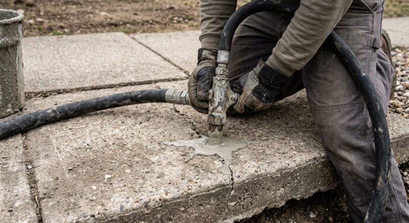 Sidewalk Leveling in San Antonio, TX