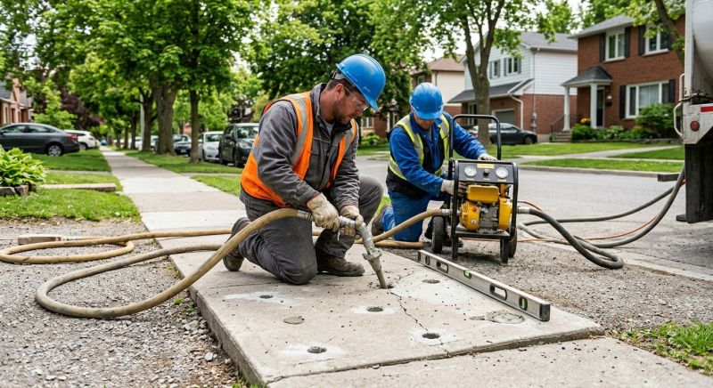Sidewalk Leveling in Columbus, OH