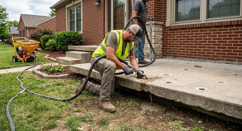 Slab Leveling in Columbus, OH