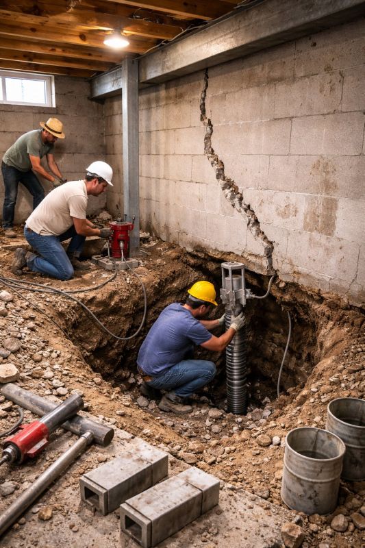 Structural Underpinning in Fort Collins, CO