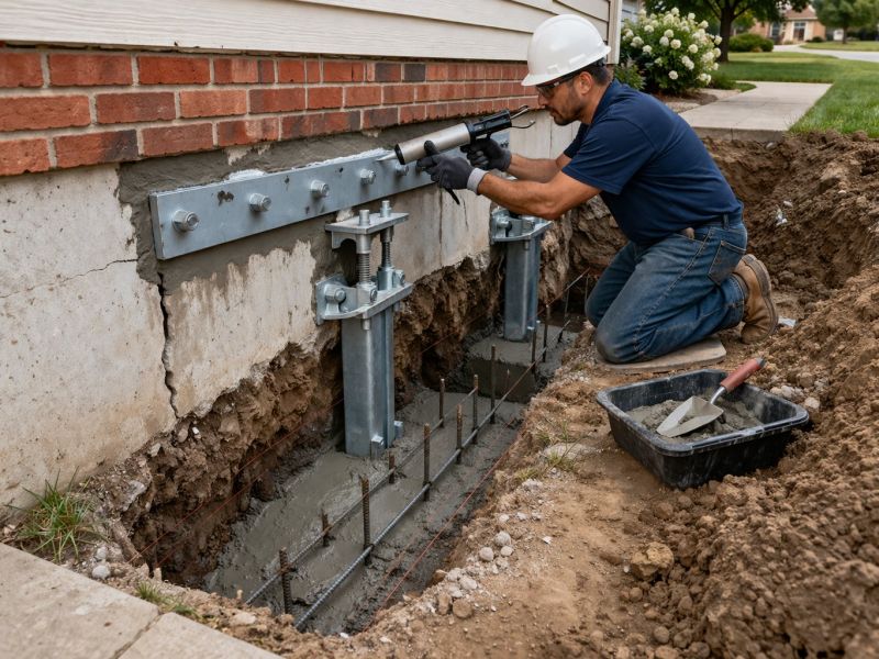 Underpinning Repair in Columbus, OH