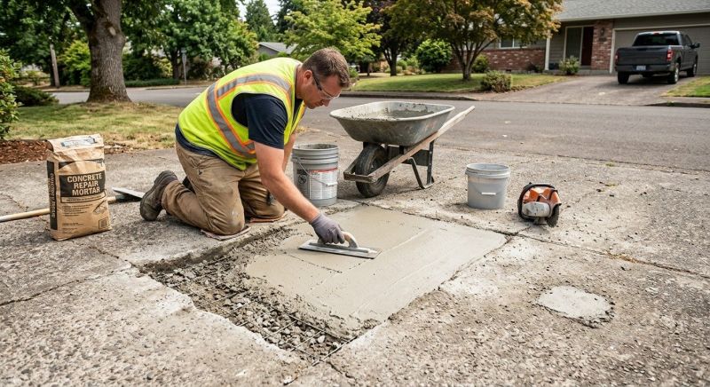 Concrete Leveling Service